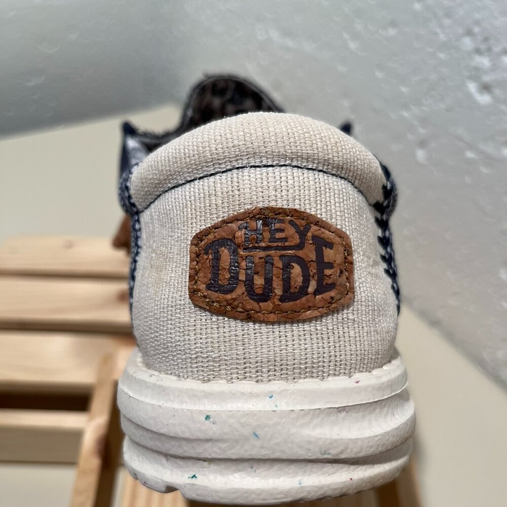 Hey Dude Men's Wally Craft Linen Casual Shoe - Picture 12 of 15